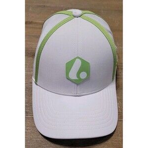 Lero Golf X Fury Athletix Hat Lime Green White Cap Adjustable Strap All-in Pulse